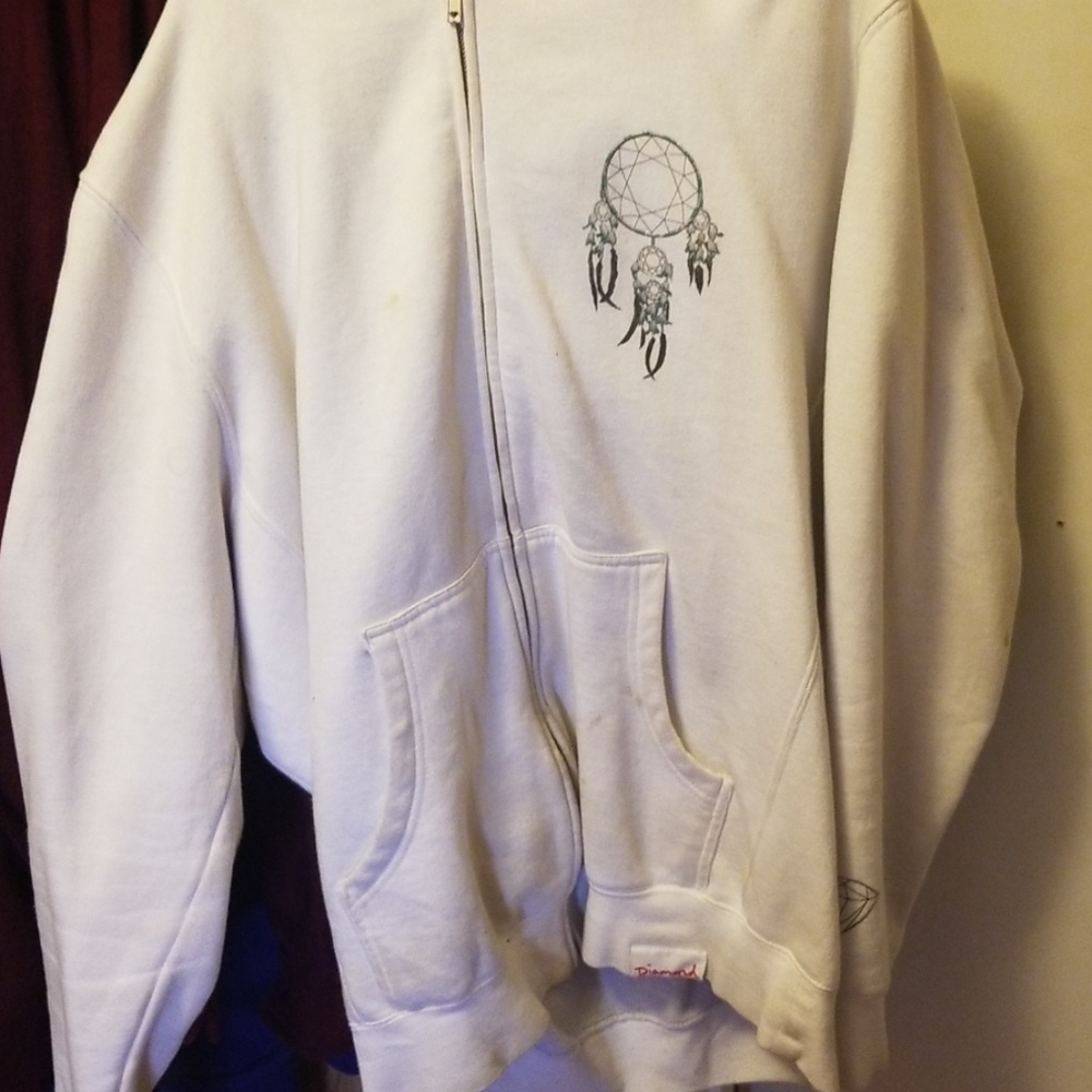 Diamond Supply Co zip-up hoodie